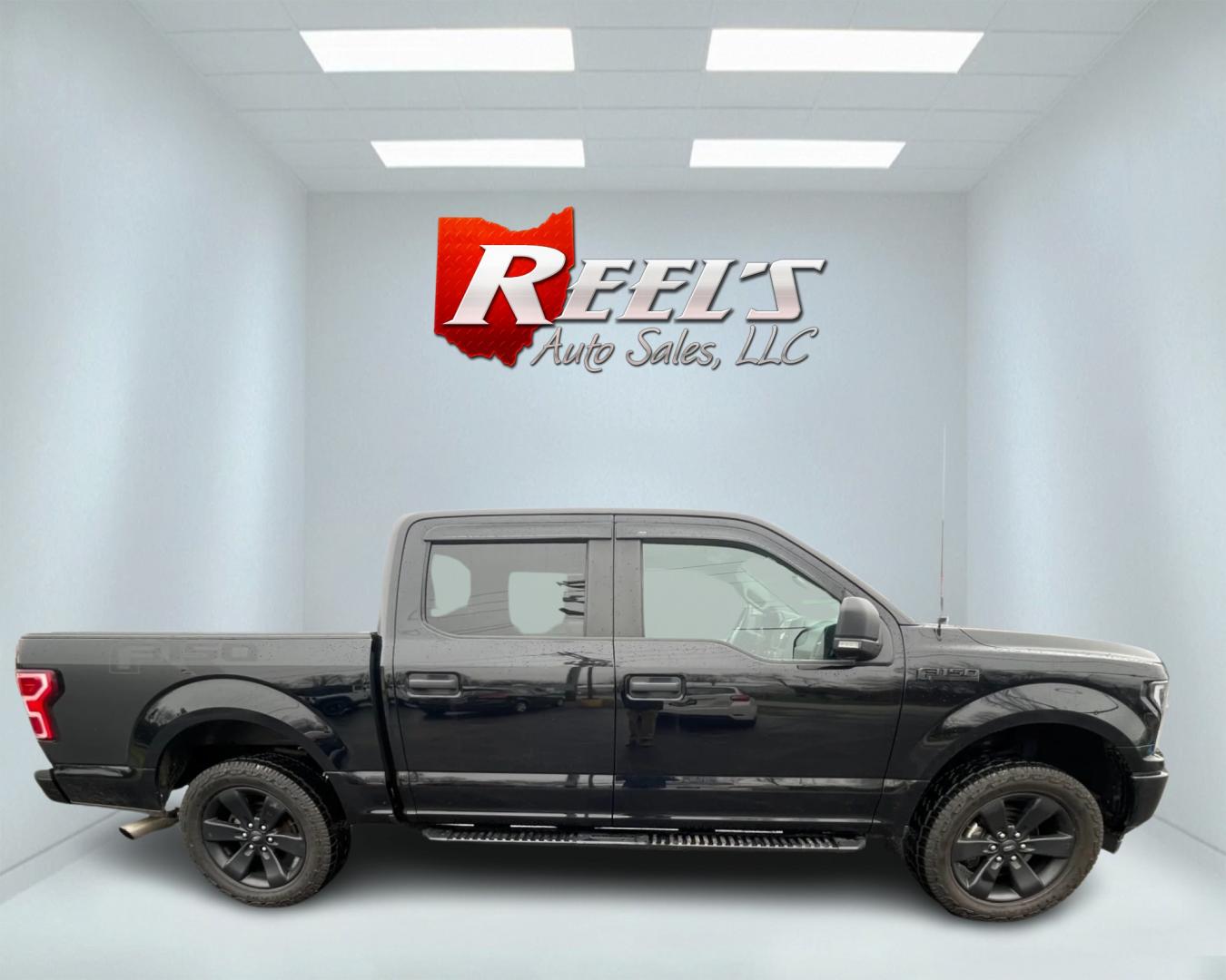 2018 Black /Black Ford F-150 STX SuperCrew 5.5-ft. Bed 4WD (1FTEW1EP7JF) with an 2.7L V6 DOHC 24V TWIN TURBO engine, 10 Speed Auto transmission, located at 11115 Chardon Rd. , Chardon, OH, 44024, (440) 214-9705, 41.580246, -81.241943 - Photo#5